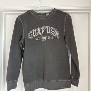 Boys GOAT USA Gray Sweatshirt